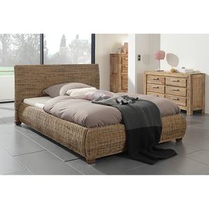 Tweepersoonsbed Bali rotan - 140 x 200cm