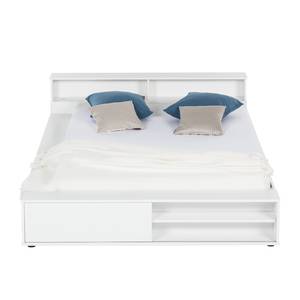 Letto matrimoniale KiYDOO smart II Bianco alpino - 140 x 200cm