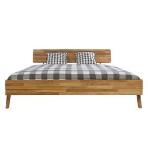 Massief houten bed Livia Wild eikenhout - 160 x 200cm