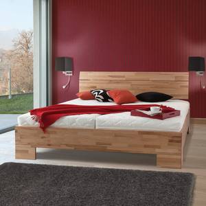 Tweepersoonsbed Tirol massief kernbeukenhout - 160 x 200cm