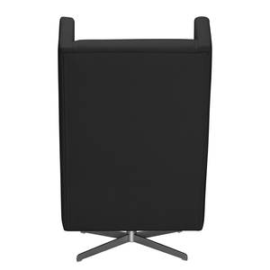 Draaifauteuil Bucoli structuurstof - Antraciet