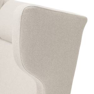 Draaifauteuil Bucoli geweven stof - Licht beige