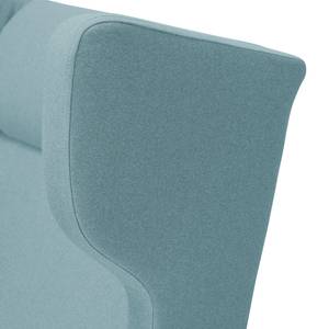 Fauteuil pivotant Bucoli Tissu - Gris menthe