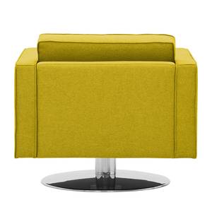 Fauteuil pivotant Chelsea Tissu Tissu Milan : Jaune