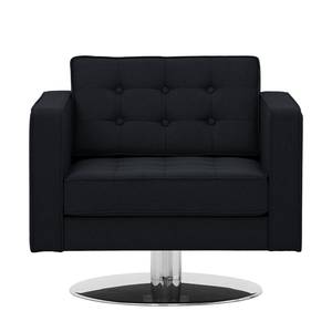 Fauteuil pivotant Chelsea Tissu Tissu Ramira : Anthracite