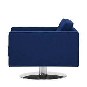 Fauteuil pivotant Chelsea Tissu Tissu Ramira : Bleu