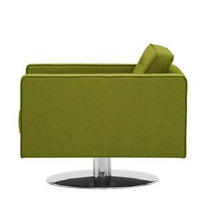 Fauteuil pivotant Chelsea Tissu Tissu Ramira : Citron vert