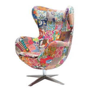 Draaifauteuil Lounge Surprise bont geweven stof