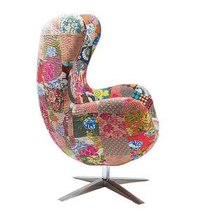 Draaifauteuil Lounge Surprise bont geweven stof