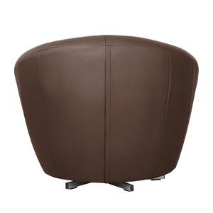 Fauteuil pivotant Marvin Imitation cuir - Marron