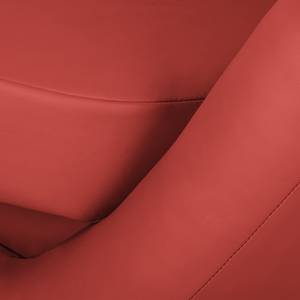 Draaifauteuil Marvin kunstleer - Rood