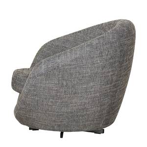 Draaifauteuil Marvin structuurstof - Grijs