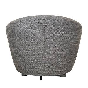 Fauteuil pivotant Marvin Tissu structuré - Gris