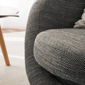 Fauteuil pivotant Marvin Tissu structuré - Gris