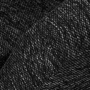 Fauteuil pivotant Marvin Tissu structuré - Noir