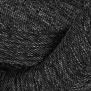Fauteuil pivotant Marvin Tissu structuré - Noir
