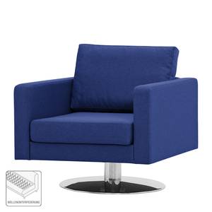 Fauteuil pivotant Portobello Tissu Tissu Ramira : Bleu