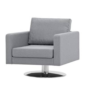 Fauteuil pivotant Portobello Tissu Tissu Ramira : Argenté