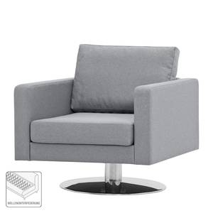 Fauteuil pivotant Portobello Tissu Tissu Ramira : Argenté