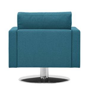 Fauteuil pivotant Portobello Tissu Tissu Ramira : Turquoise