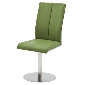 Chaises pivotantes Sayreville (lot de 2) Vert pomme