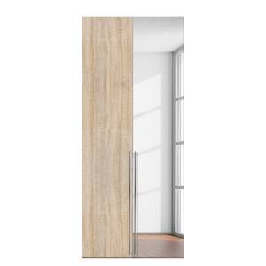 Armoire à portes battantes Brooklyn VI Imitation chêne de Sonoma / Miroir - 100 x 236 cm