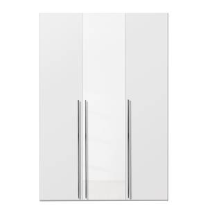 Drehtürenschrank Brooklyn XIII Alpinweiß / Hochglanz Weiß - 150 x 216 cm