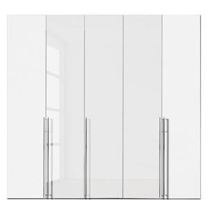 Draaideurkast Brooklyn XIII Alpinewit/hoogglans wit - 250 x 216 cm