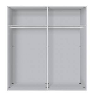 Drehtürenschrank Brooklyn XIII Alpinweiß / Spiegelglas - 200 x 236 cm