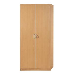 Armoire à portes battantes Case I Imitation hêtre - 135 cm - 3 portes - Standard