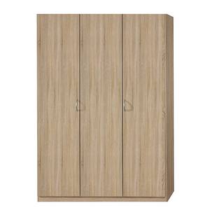 Armoire à portes battantes Case I Imitation chêne de Sonoma - 135 cm - 3 portes - Standard