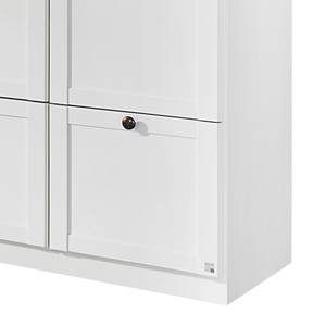 Armoire à portes battantes Gera Blanc alpin - Largeur : 271 cm - 6 portes