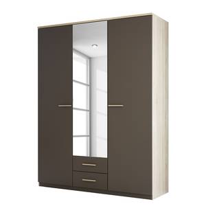 Drehtürenschrank Guichen Eiche Sonoma Dekor/ Lavagrau - 161 cm (3-türig)