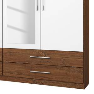 Armoire portes battantes Hersbruck-Extra Largeur : 226 cm - 3 miroir