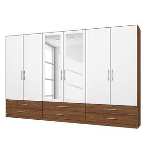 Drehtürenschrank Hersbruck-Extra Breite: 271 cm - 2 Spiegeltüren