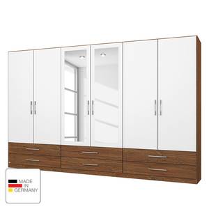 Drehtürenschrank Hersbruck-Extra Breite: 271 cm - 2 Spiegeltüren