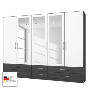 Drehtürenschrank Hersbruck-Extra Breite: 226 cm - 3 Spiegeltüren