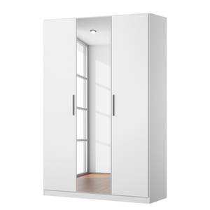 Armoire à portes battantes KiYDOO I Blanc alpin - 136 x 197 cm - Confort