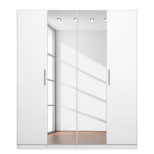 Armoire à portes battantes KiYDOO I Blanc alpin - 181 x 197 cm - Classic