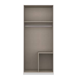 Drehtürenschrank KiYDOO II Alpinweiß - 91 x 197 cm - 2 Türen - Basic