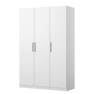 Armoire à portes battantes KiYDOO V Blanc alpin - 136 x 210 cm - 3 portes - Classic