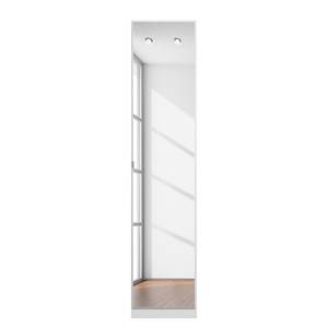 Armoire portes battantes KiYDOO Landhaus II - Blanc alpin - 47 x 197 cm