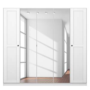 Armoire portes battantes KiYDOO Landhaus II - Blanc alpin - 226 x 210 cm