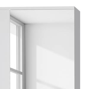 Armoire à portes battantes Kröslin Blanc - Largeur : 162 cm - 3 portes