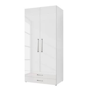 Armoire à portes battantes KSW II Blanc alpin brillant - 2