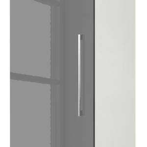 Armoire à portes battantes KSW I Gris lave brillant - Largeur : 40 cm - 1 porte