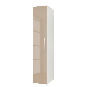 Armoire à portes battantes KSW I Gris sable brillant - Largeur : 40 cm - 1 porte