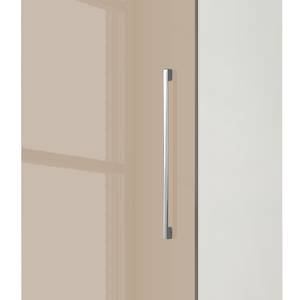 Armoire à portes battantes KSW I Gris sable brillant - Largeur : 40 cm - 1 porte