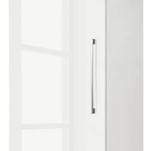 Draaideurkast KSW III Hoogglans alpinewit - Hoogte: 144 cm