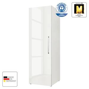 Draaideurkast KSW III Hoogglans alpinewit - Hoogte: 144 cm